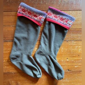 Hunter Boot Sock Liners Sweater Wool Blend